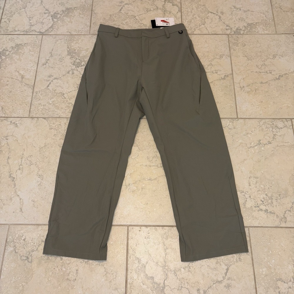 Nike Dri-Fit 24.7 Loose Straight Golf Pants 32X32 Mens Olive Green Stretch UPF40